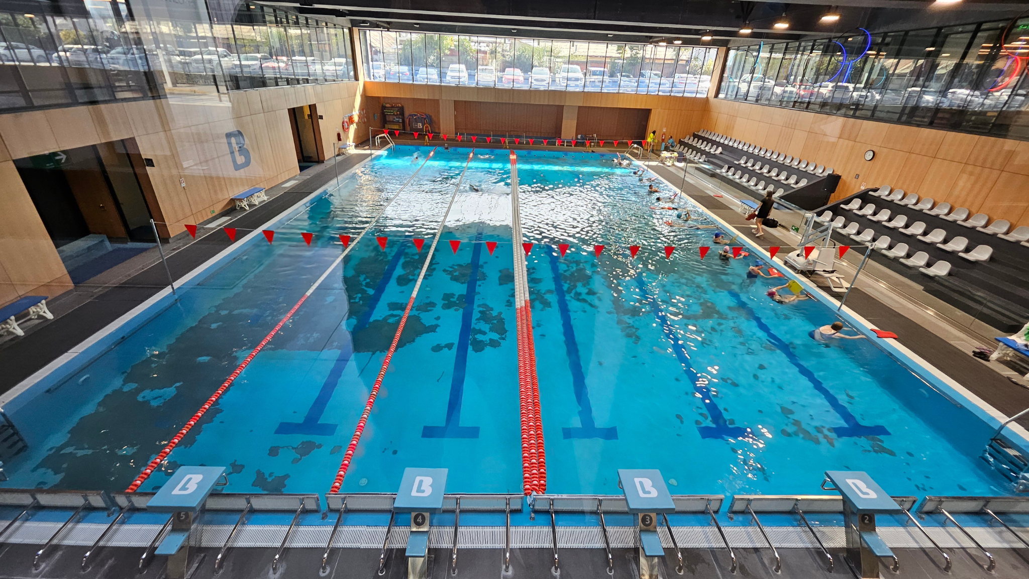 clase natacion niños Chamisero
